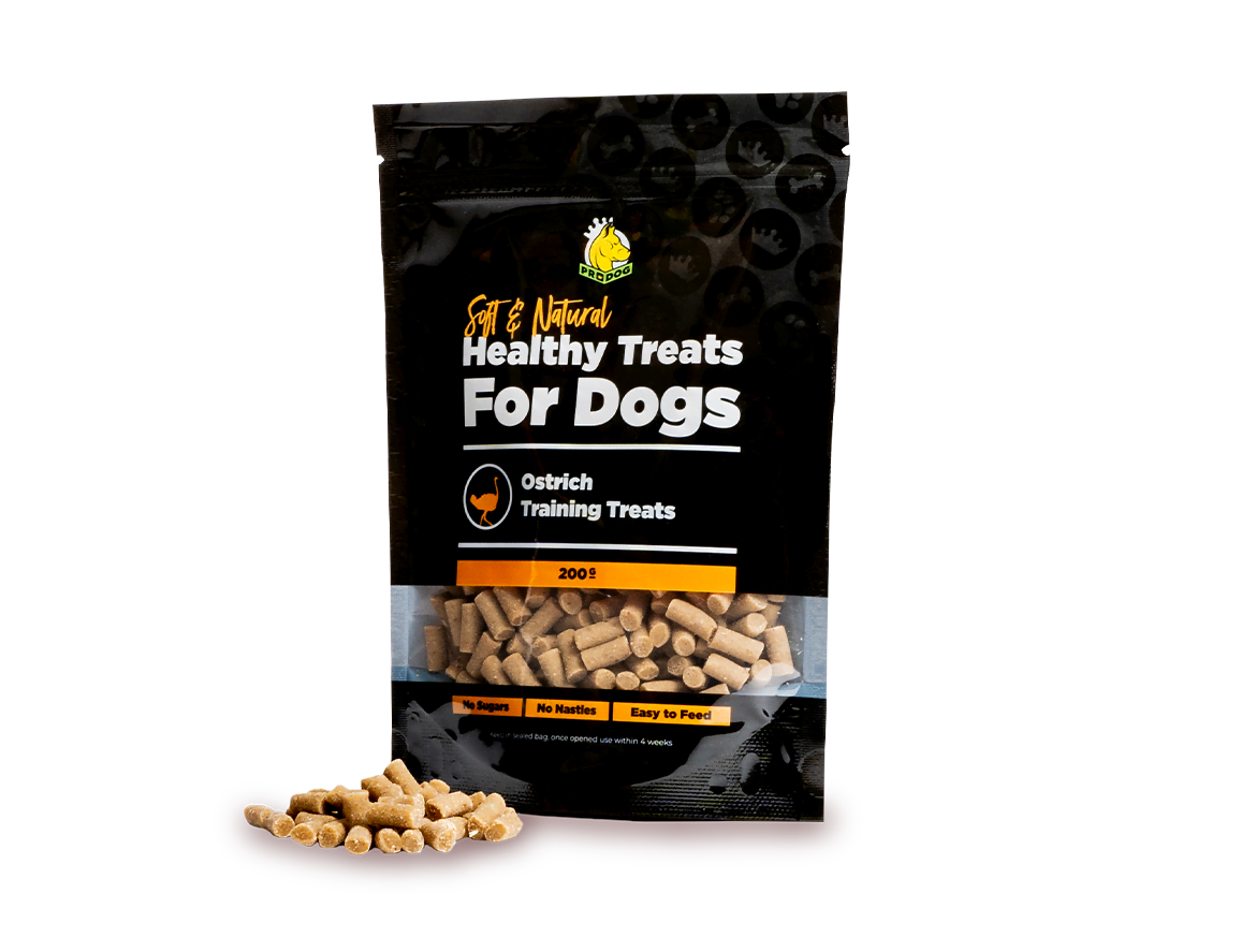 Ostrich Dog Treats | 200g Pack | Training Treats | ProDog Raw